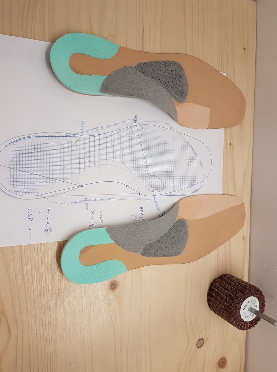 Semelle pied plat valgus